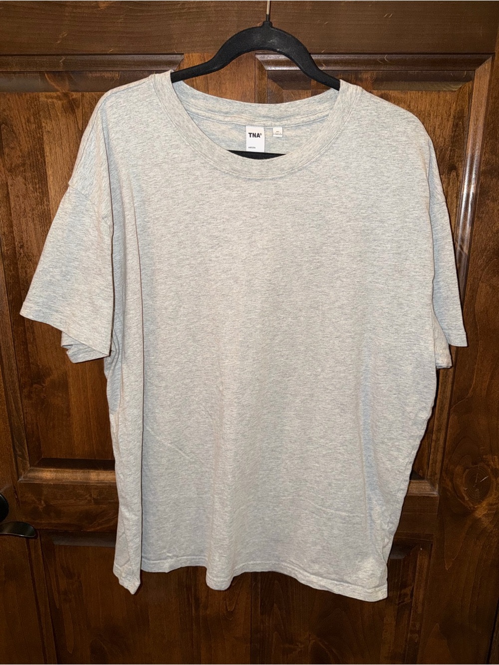 Aritzia Heather Gray Short Sleeve Crew Tee
